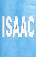 Isaac: 100 Pages 6 X 9 Personalized Name on Journal Notebook