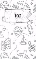 Togo: Ruled Travel Diary Notebook or Journey Journal - Lined Trip Pocketbook for Men and Women with Lines