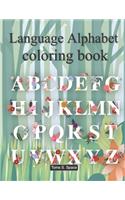 Language Alphabet Coloring Book