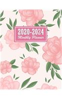 2020-2024 Monthly Planner