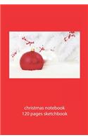 christmas notebook 120 pages sketchbook: christmas sketchbook christmas diary christmas booklet christmas recipe book sketchbook christmas journal 120 pages 6x9 inches ca. DIN A5