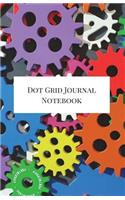 Dot Grid Journal Notebook: Notebook Dotted Grid, Dotted Bullet Journal, Bullet Journal and Sketch Book Diary for Lettering, Calligraphy 200 Dot Grid Pages, 5.5 X 8.5 Blank Bul