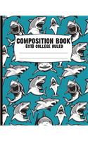 Composition book - 8x10 college ruled