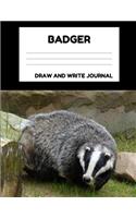 Badger Draw and Write Journal
