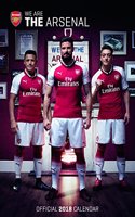 Arsenal Official 2018 Calendar A3 Poster Format