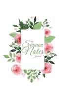 My Sermon Notes Journal
