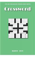 Crossword: March, 2019