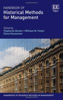 Handbook of Historical Methods for Management