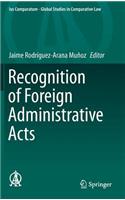 Recognition of Foreign Administrative Acts