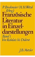 Französische Literatur in Einzeldarstellungen, Band 1: Von Rabelais Bis Diderot