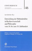 Entwicklung Der Methodenlehre in Rechtswissenschaft Und Philosophie Vom 16. Bis Zum 18. Jahrhundert. Beitrage Zu Einem Interdisziplinaren Symposion in Tuebingen, 18.-20. April 1996