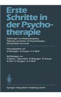 Erste Schritte in Der Psychotherapie