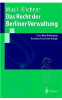 Das Recht Der Berliner Verwaltung