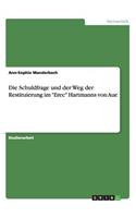 Schuldfrage und der Weg der Restituierung im 