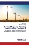 Optimal Capacity Planning of Distributed Generators