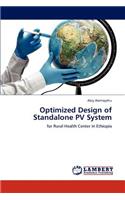 Optimized Design of Standalone PV System