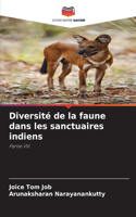 Diversité de la faune dans les sanctuaires indiens