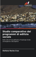 Studio comparativo dei programmi di edilizia sociale