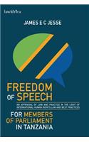 Freedom of Speech for Members of Parliament in Tanzania