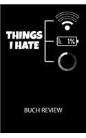 Thinks I hate 1% - Buch Review: Arbeitsbuch, um deine Lieblingsbücher zu bewerten und dauerhaft festzuhalten!