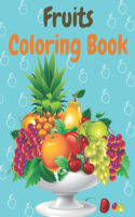 Fruits Coloring Book