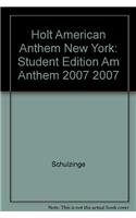 Holt American Anthem New York