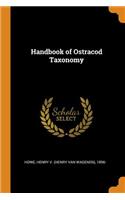 Handbook of Ostracod Taxonomy