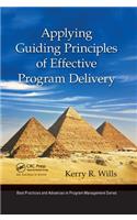 Applying Guiding Principles of Effective Program Delivery