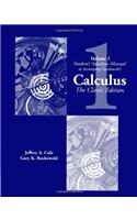 Student Solutions Manual, Vol. 1 for Swokowski's Calculus