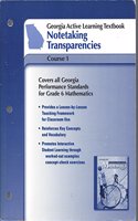 McDougal Littell Math Course 1 Georgia: Notetaking Transparencies for Galt Course 1