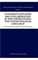 University-Industry R&d Collaboration in the United States, the United Kingdom, and Japan