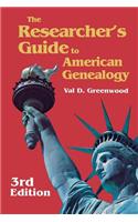 The Researcher's Guide to American Genealogy. 3rd Edition. Paperback Version