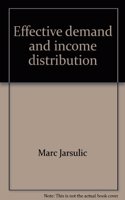 Effective Demand And Income Distribution