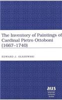 Inventory of Paintings of Cardinal Pietro Ottoboni (1667-1740)