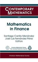 Mathematics in Finance