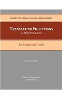 Translating Philippians Clause by Clause