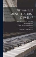 Familie Mendelssohn, 1729-1847