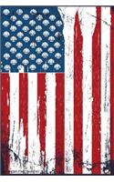 American Flag Seashell