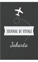 Journal de voyage Jakarta: Livre de vacances - Pour les meilleurs souvenirs de voyage - Agenda à écrire - Carnet de bord - Un cadeau parfait pour chaque voyageur