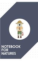 Notebook for Natures