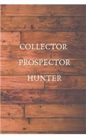 Collector Prospector Hunter: Document your coins, Professional journal of numismatists, Coin Notebook