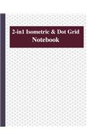 2-in-1 Isometric & Dot Grid Notebook