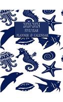 2020-2024 Five Year Planner And Calendar