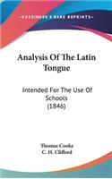 Analysis Of The Latin Tongue