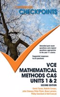 Cambridge Checkpoints Vce Mathematical Methods Cas Units 1 and 2