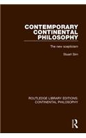 Contemporary Continental Philosophy