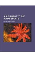Supplement to the Rural Sports