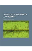 The Selected Works of (Volume 6)