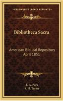 Bibliotheca Sacra