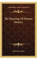 Meaning Of Human History